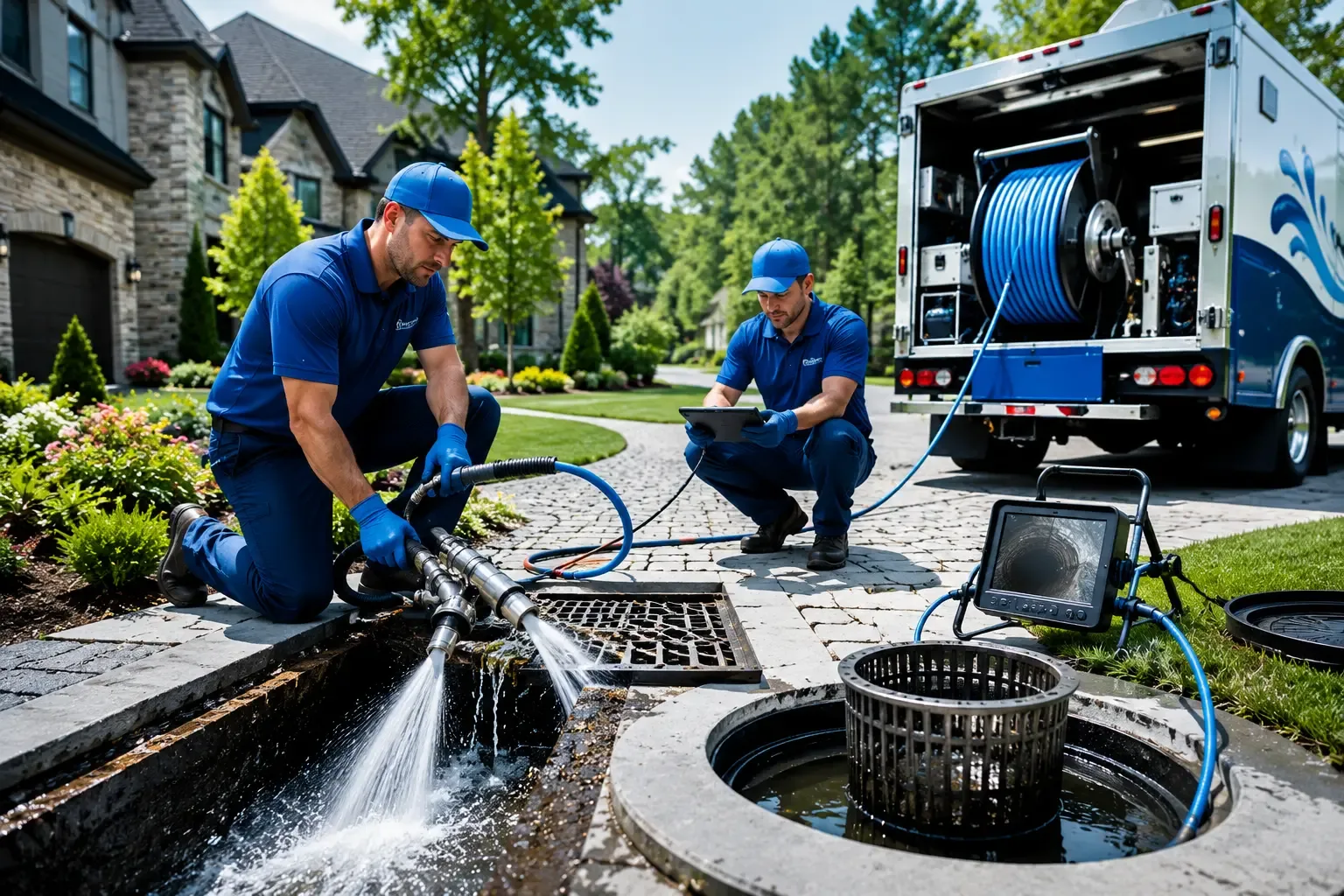 Local outdoor drain cleaning professionals in Mark, IL