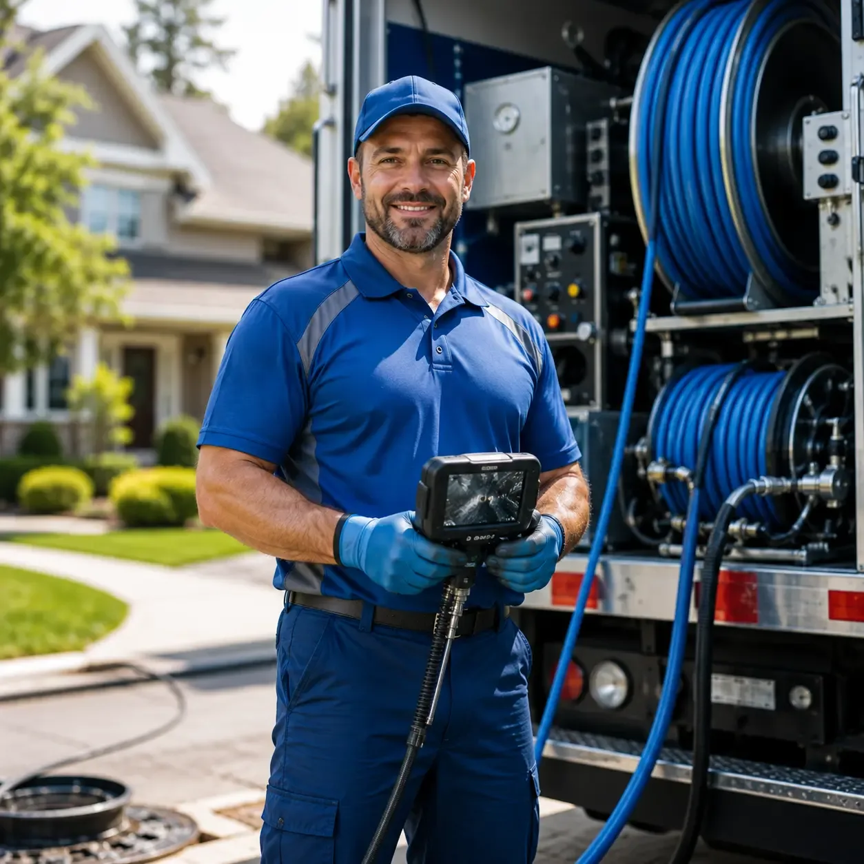 Local outdoor drain cleaning specialists in Mark, IL